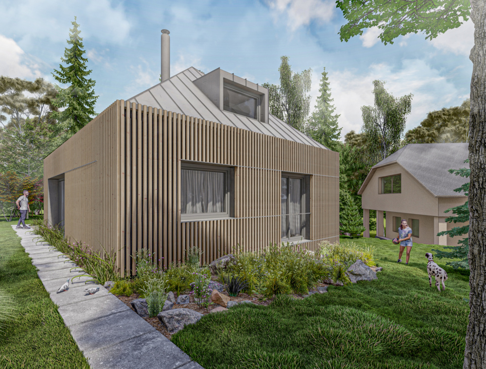 Projekty / Chata Smolenice - foto