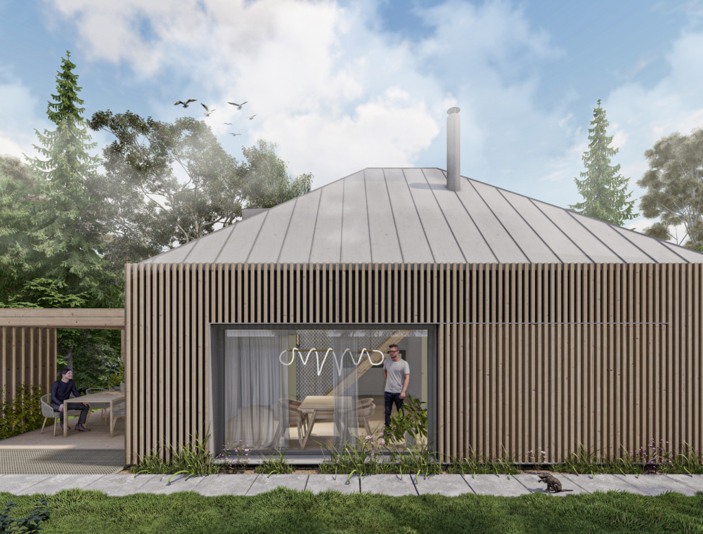 Projekty / Chata Smolenice - foto