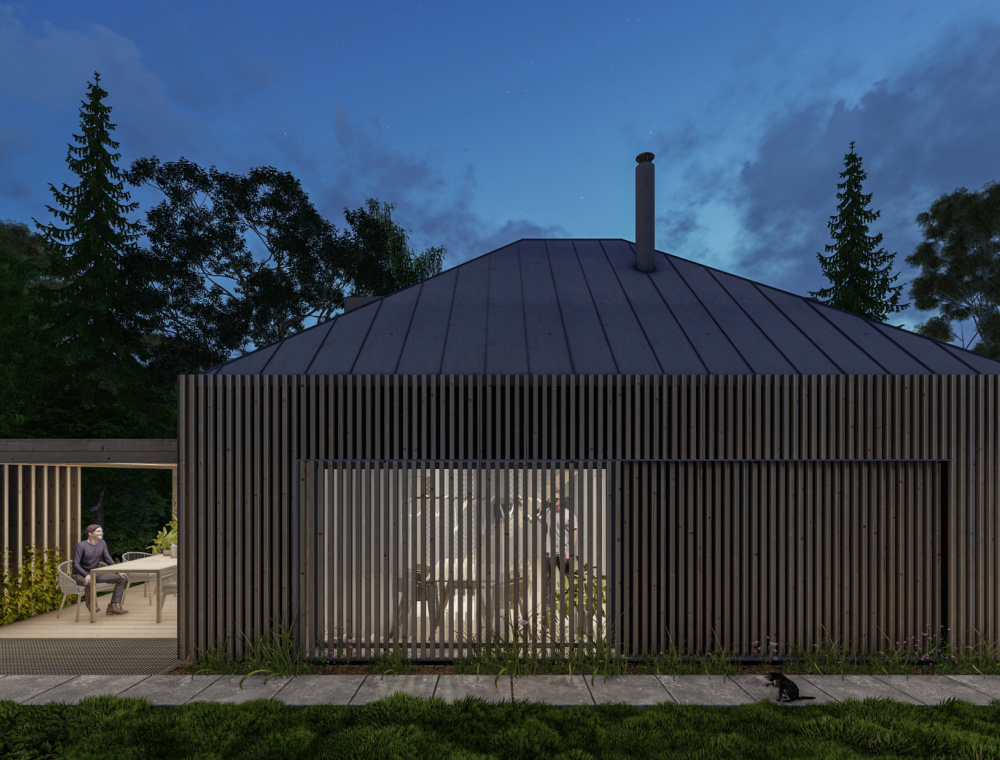 Projekty / Chata Smolenice - foto